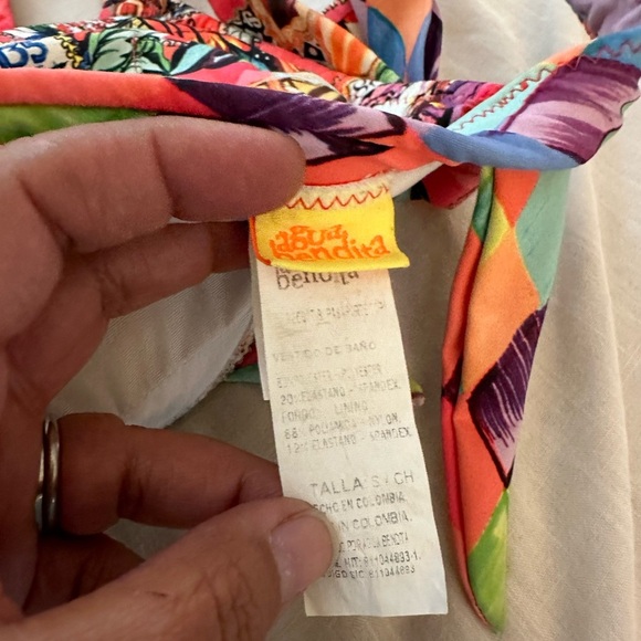 Agua Bendita Bendito Pasaporte Bikini Top - Picture 5 of 7